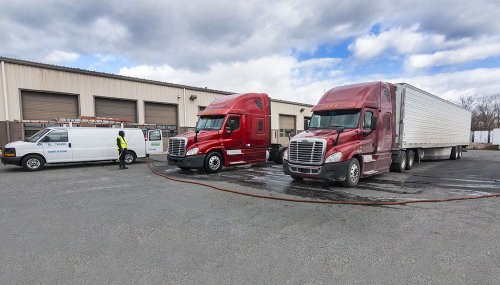 Truck Washing slide image