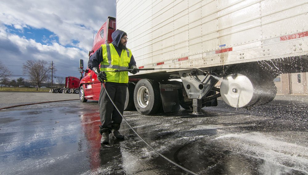 Truck Washing slide image