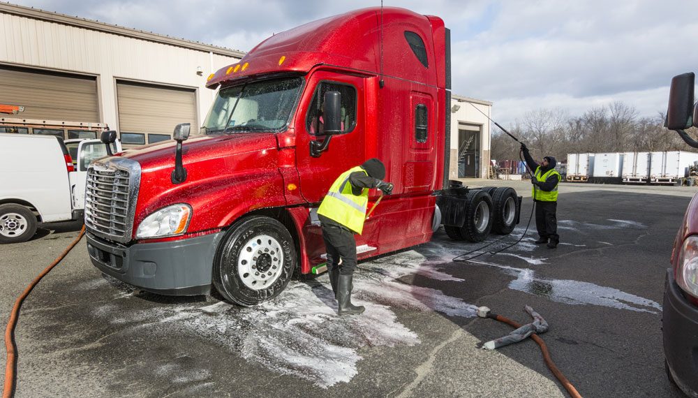 Truck Washing slide image