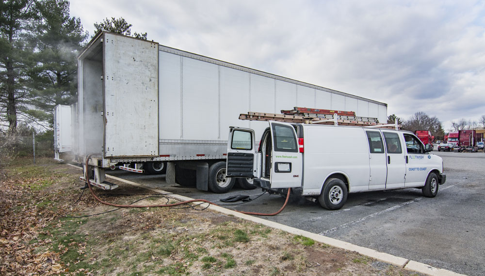 Truck Washing slide image