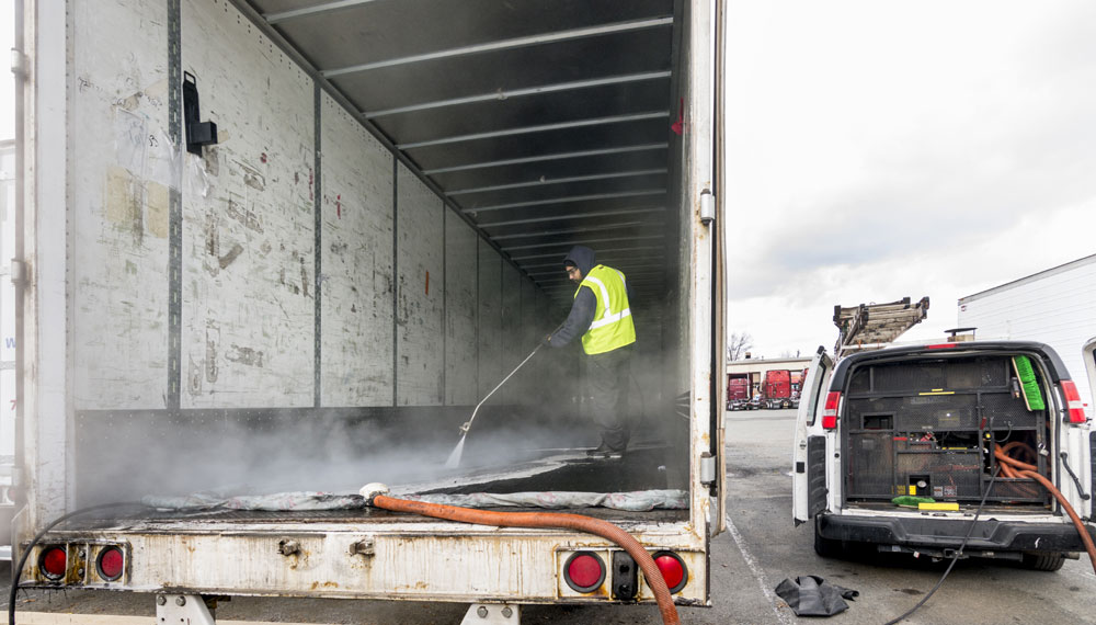 Truck Washing slide image