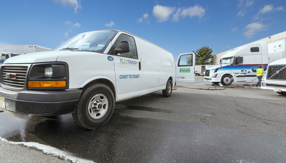 Truck Washing slide image