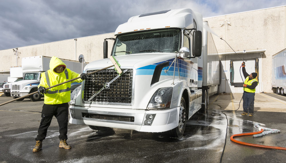 Truck Washing slide image