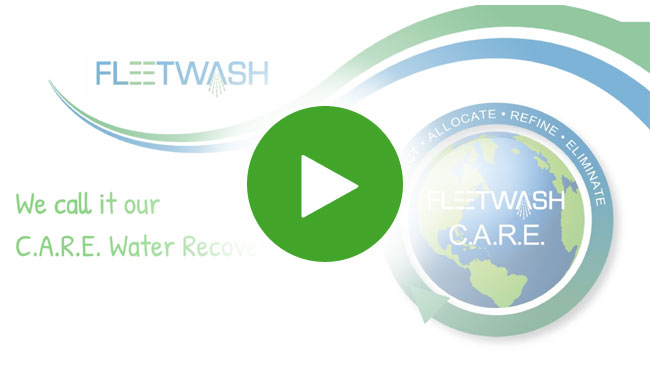 Watch our video of FLEETWASH C.A.R.E. Water Recovery System on YouTube